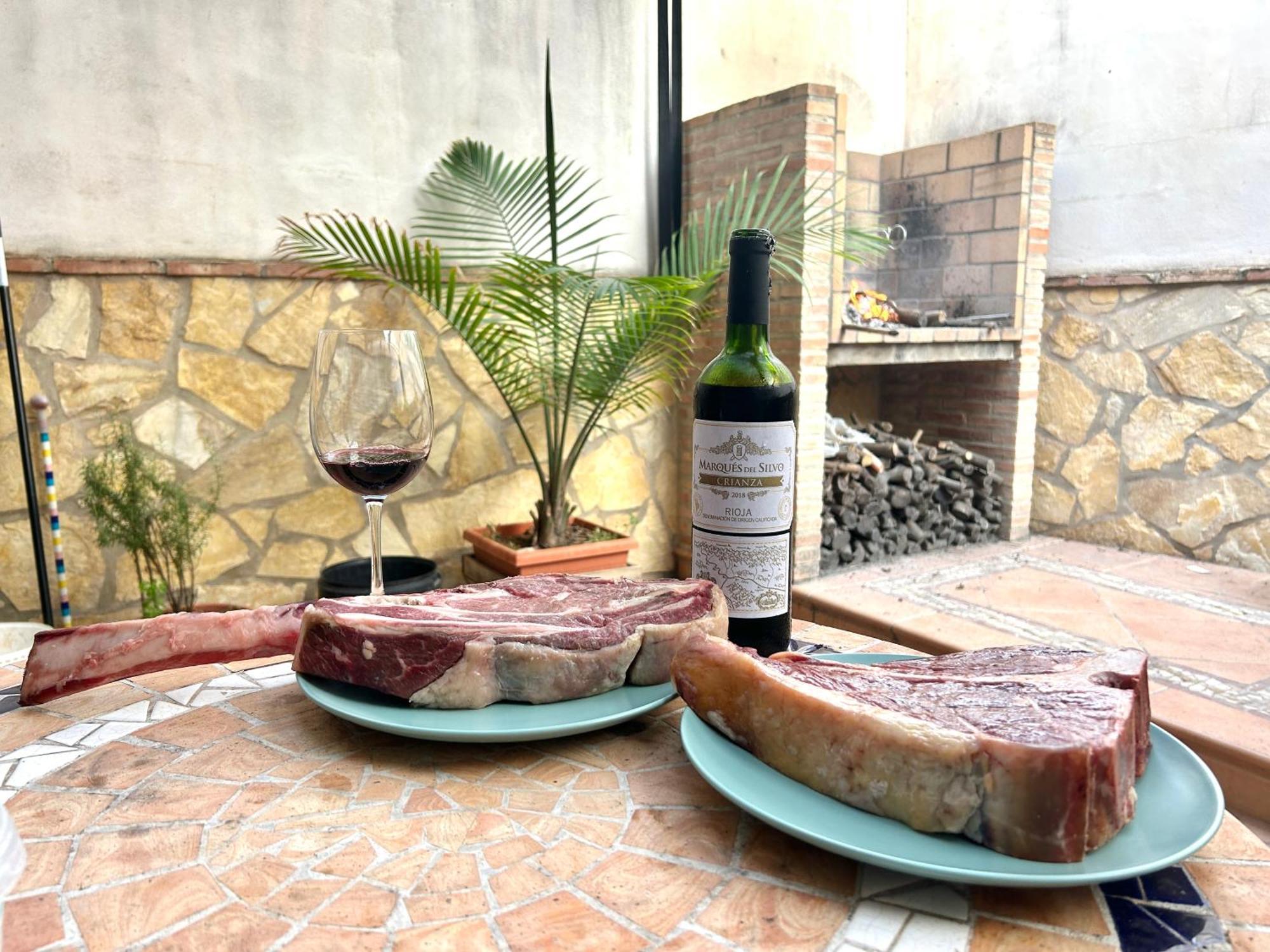 Casa Con Jacuzzi Y Piscina Con Vistas Al Castillo Corbera de Alcira Exterior foto